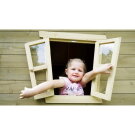 EXIT Crooky 100 wooden playhouse - grey-beige