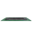EXIT Dynamic marktrampolin 305x519cm med Freezone säkerhetsplattor - svart