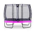 EXIT Elegant Premium trampoline 214x366cm with Deluxe safetynet - purple