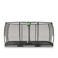 EXIT Allure Premium nedgrävd studsmatta 244x427cm - svart