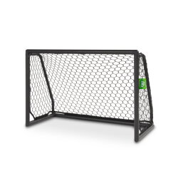 EXIT Scala fotbollsmål av aluminium 120x80cm - svart