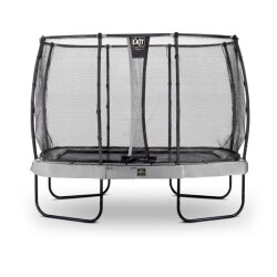 EXIT Elegant Premium trampoline 214x366cm with Deluxe safetynet - grey