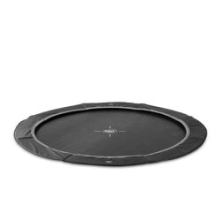 EXIT InTerra sport-marktrampolin ø427cm - svart