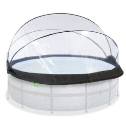 EXIT pooltak ECO ø427cm - även för Intex/Bestway - universell