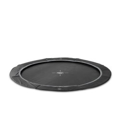 EXIT InTerra sport-marktrampolin ø366cm - svart