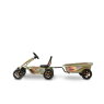 EXIT Foxy Expedition pedal go-kart with trailer - dark green