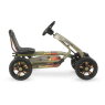 EXIT Foxy Expedition pedal go-kart with trailer - dark green