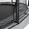 EXIT Elegant Premium ground trampoline ø305cm with Deluxe safety net - grey