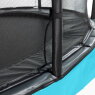 EXIT Elegant Premium ground trampoline 214x366cm with Deluxe safety net - blue