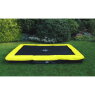 EXIT Silhouette ground trampoline 244x366cm - green
