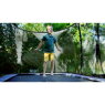 EXIT Elegant Premium trampoline 244x427cm with Deluxe safetynet - purple