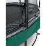 EXIT Elegant Premium trampoline ø305cm with Deluxe safetynet - green