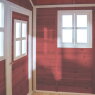 EXIT Loft 700 lekstuga av trä - röd