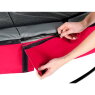 EXIT Elegant trampoline ø427cm with Economy safetynet - red