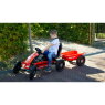 EXIT Spider Race pedal go-kart with trailer - red