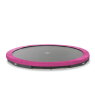 EXIT Silhouette ground trampoline ø427cm - pink