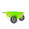 EXIT Foxy Green pedal go-kart with trailer - green