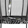 EXIT Tiggy junior studsmatta med skyddsnät ø140cm - svart/grå