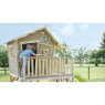 EXIT Crooky 550 wooden playhouse - grey-beige