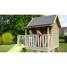 EXIT Crooky 550 wooden playhouse - grey-beige