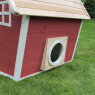 EXIT Fantasia 100 wooden playhouse - red