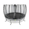 EXIT Elegant trampoline ø427cm with Economy safetynet - grey