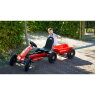 EXIT Spider Race pedal go-kart with trailer - red