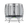 EXIT Elegant trampoline ø253cm with Economy safetynet - grey