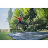 EXIT Dynamic sport-marktrampolin 244x427cm - svart