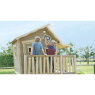 EXIT Crooky 550 wooden playhouse - grey-beige